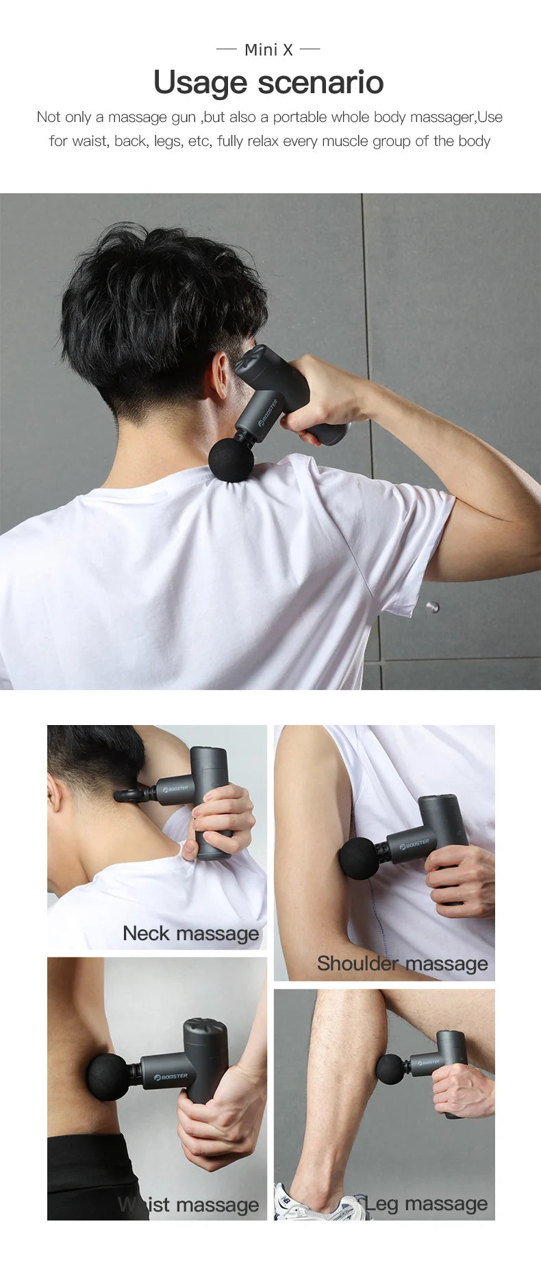 Booster Mini X Massage Gun