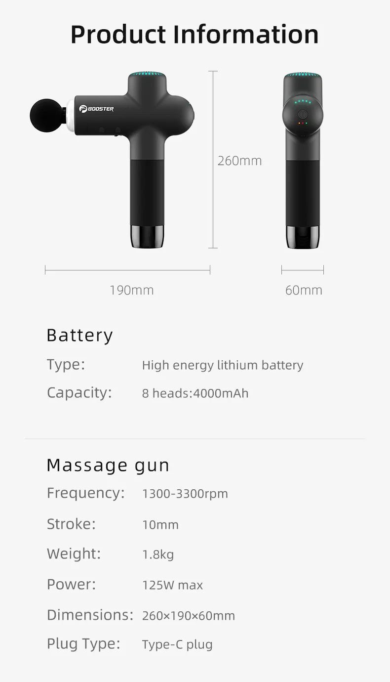 Booster Massage Gun Electric
