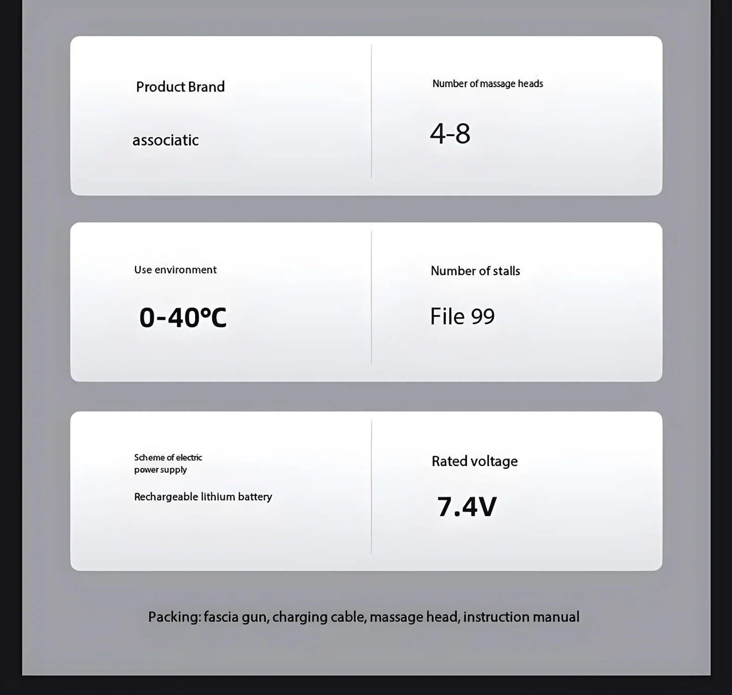 Lenovo Brand Fascia Gun